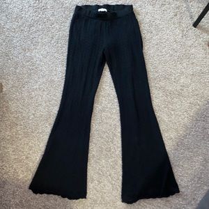 Black Flair Pants